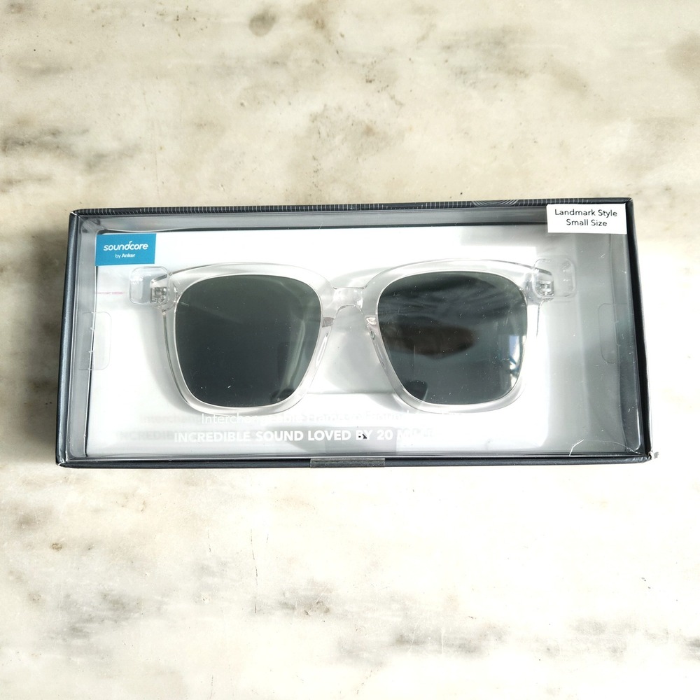 Soundcore by Anker Landmark Style Small Clear Interchangeable Frames‎